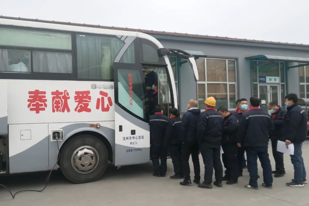擼起袖子為生命“加油”！山東匯鑫開展無償獻(xiàn)血活動