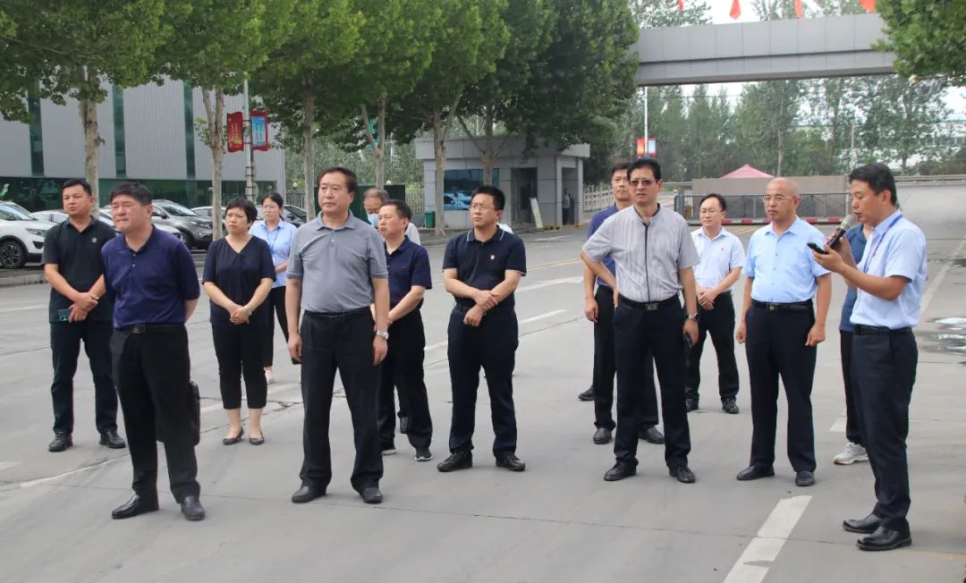 省市場監督管理局個體私營企業黨建觀摩團到眾鑫發視察指導